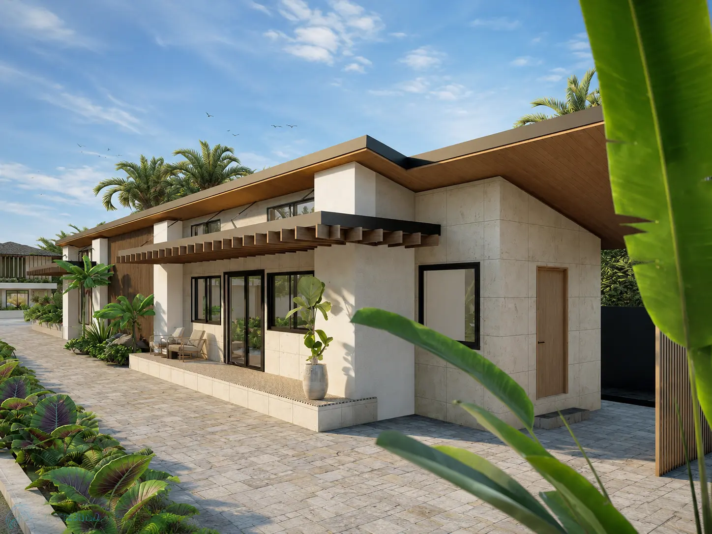 High-Rise Glass Facade Visualization - Architecture Visualization visualization screenshot 1